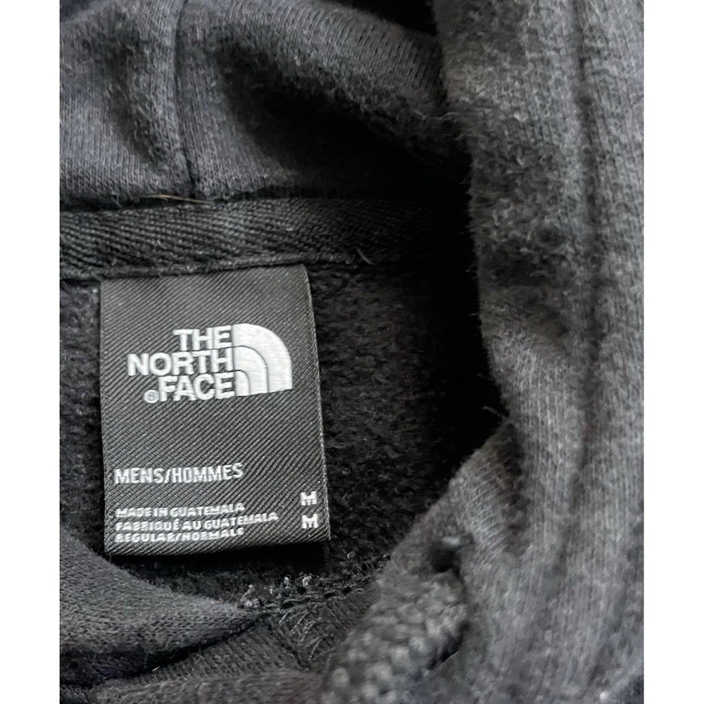 The North Face Mens Black Graphic Print Logo Long Sleeve Pullover Hoodie M - Picture 3 of 5